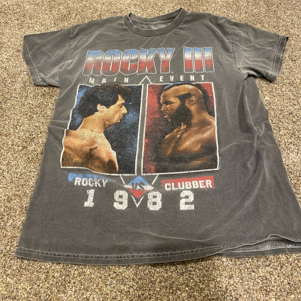 Rocky III Graphic Tee - Black